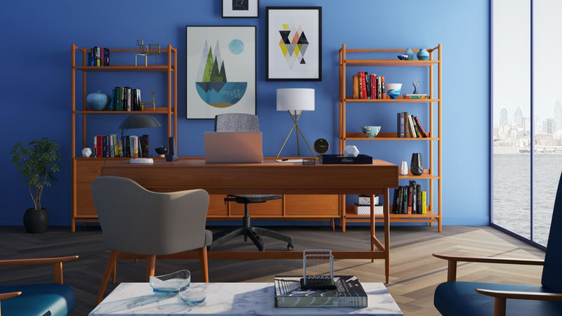 brown-wooden-desk-with-rolling-chair-and-shelves-near-window-1.jpg