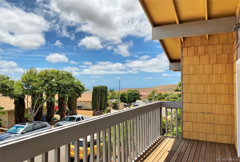 Patio view.