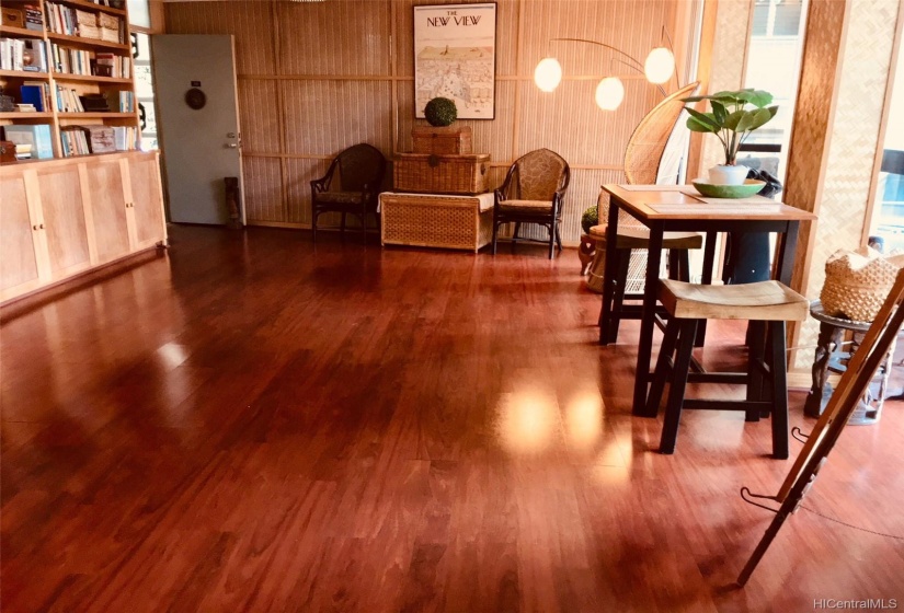 Living Room, Entrance from Bedroom