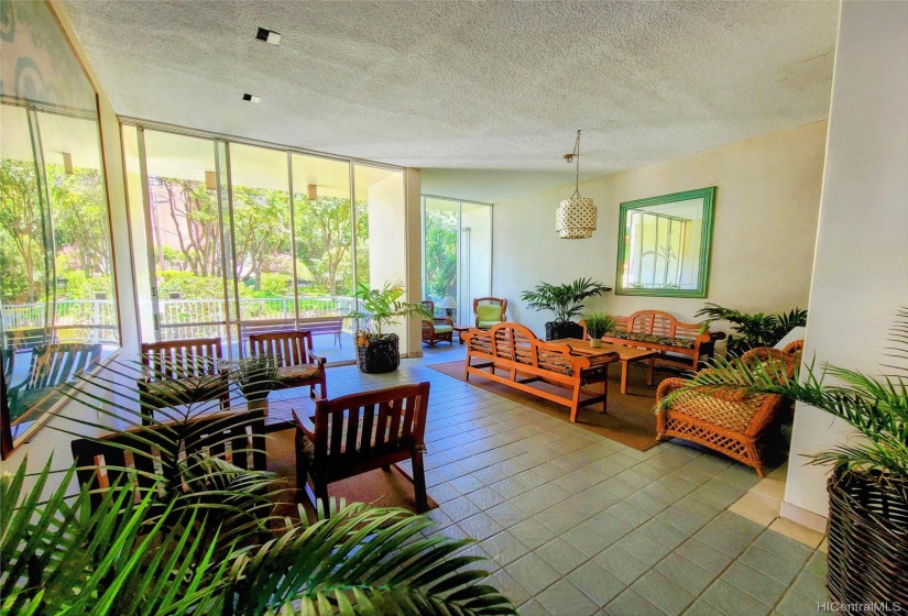 Beautiful sitting room in the Lobby