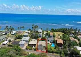 Beautiful Mokuleia location on Crozier Loop/Crozier Drive.  This property has 1/11th deeded Right of Way beach access!