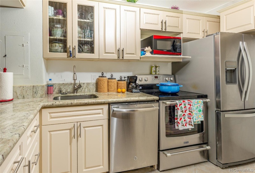 Newly upgraded kitchen