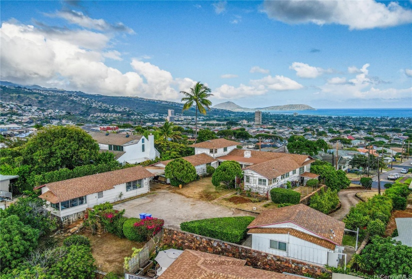 Amazing one of a kind property with magnificent expansive views overlooking Kaimuki, Kahala, Waialae, the ridge neighborhoods - all the way to Koko Head and Koko Crater!  On a clear day, see neighbor islands!!