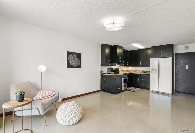 Custom cabinetry, luxurious flooring