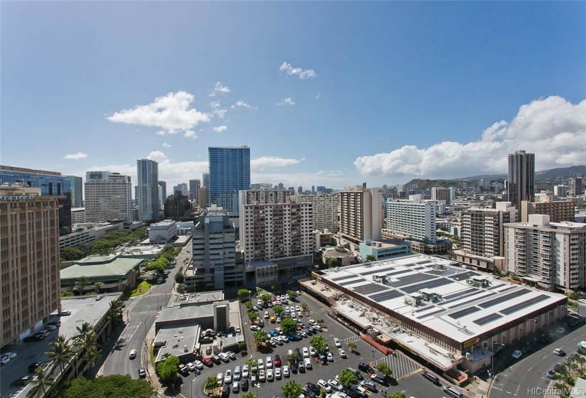 View from the lanai