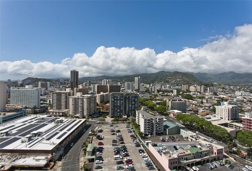 view from the lanai