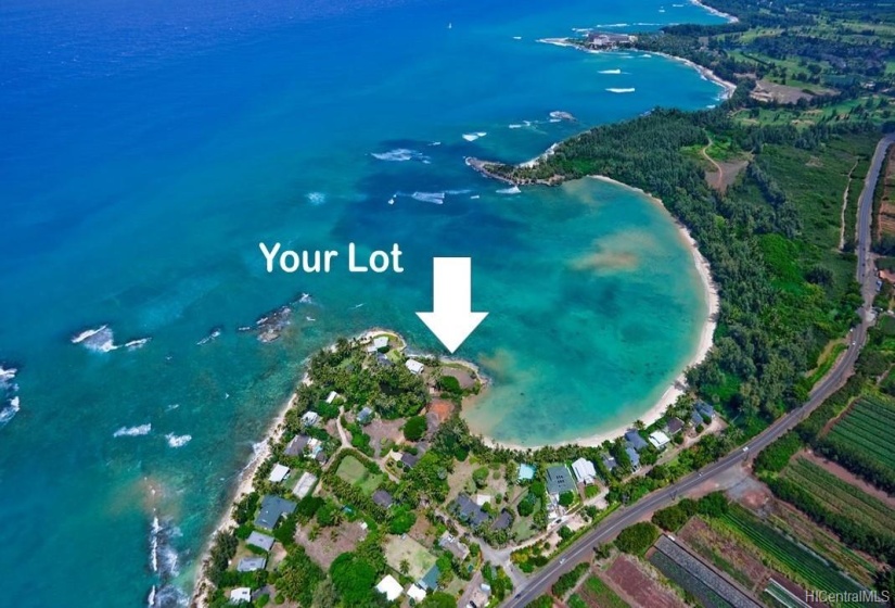 Kawela Bay on O'ahu's North Shore is a quiet, tranquil bay surrounded by natural beauty.