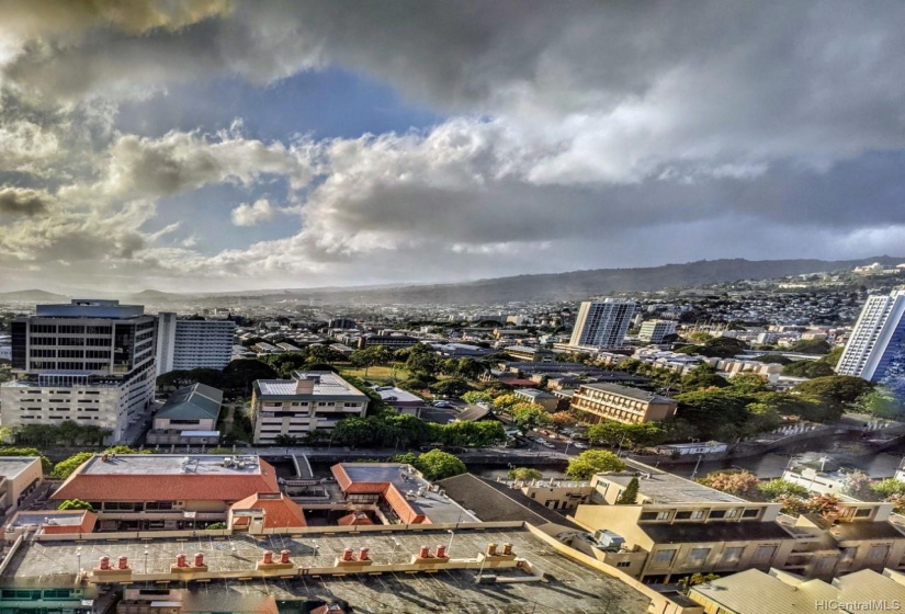 Day views from a living room