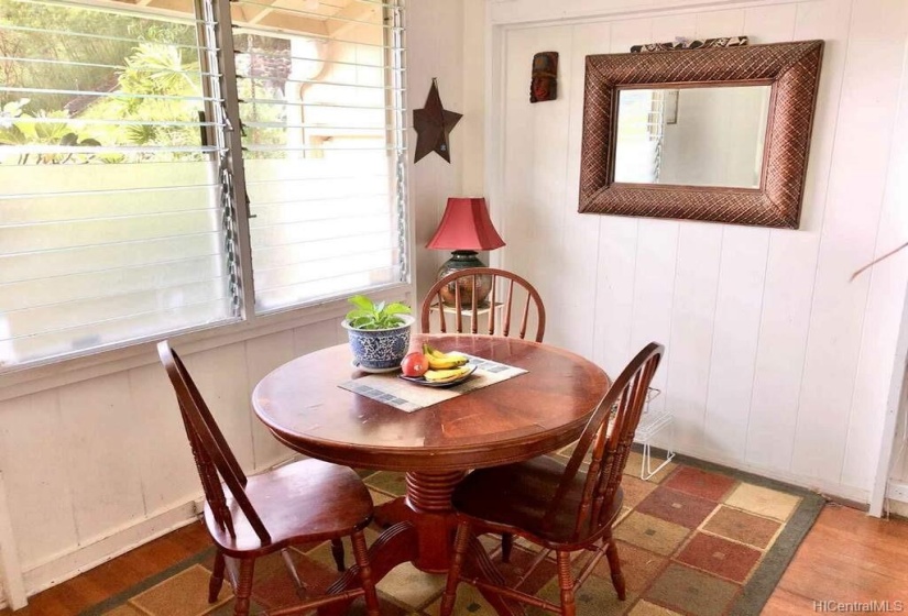 Dining area