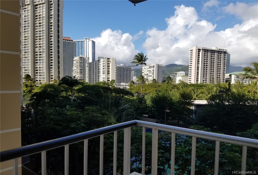 View from bedroom side lanai