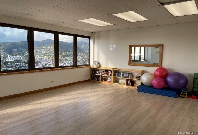 Yoga room