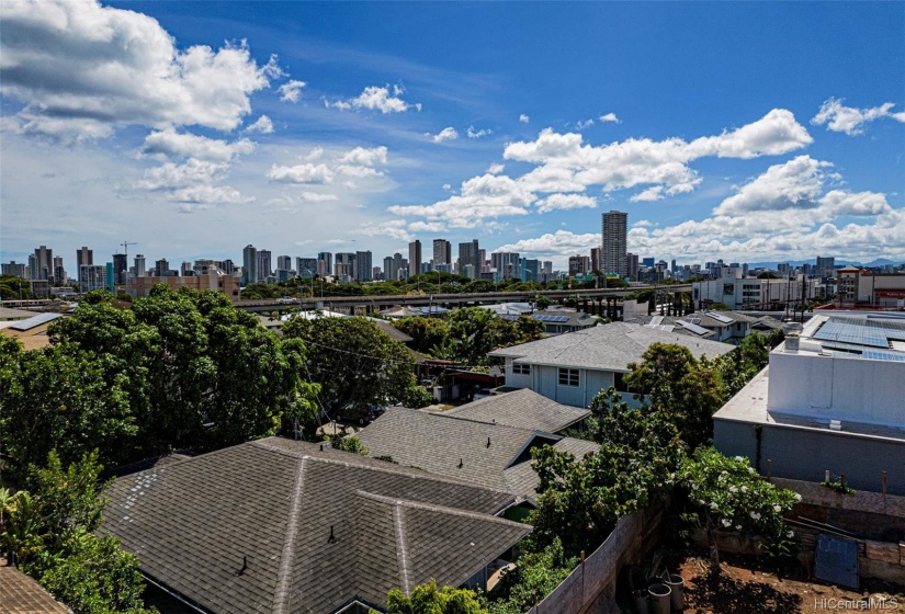 CITY AND PEEKABOO OCEAN VIEW, 25 FEET HIGH FORM THE CENTER OF THE LOT