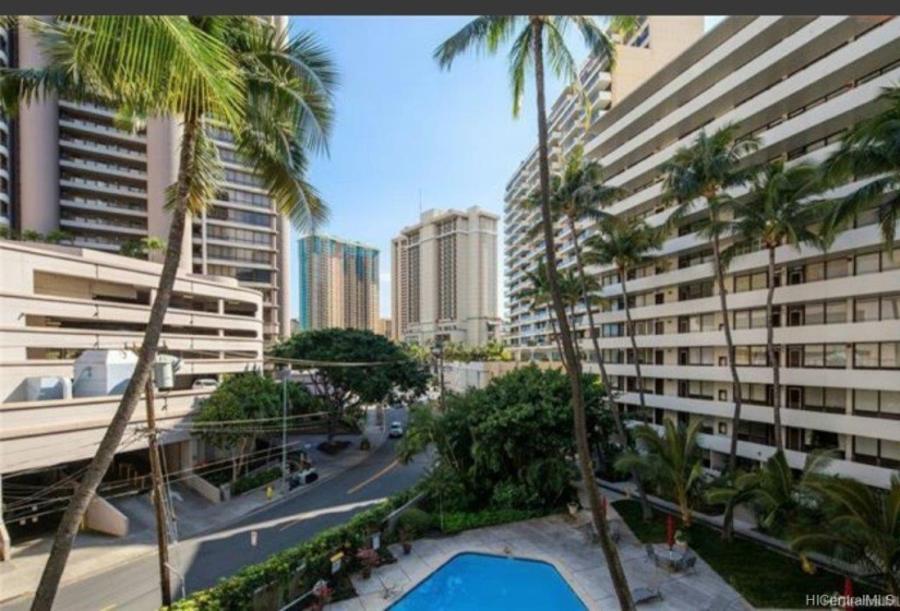 From Lanai towards Hilton Hawaiian Village