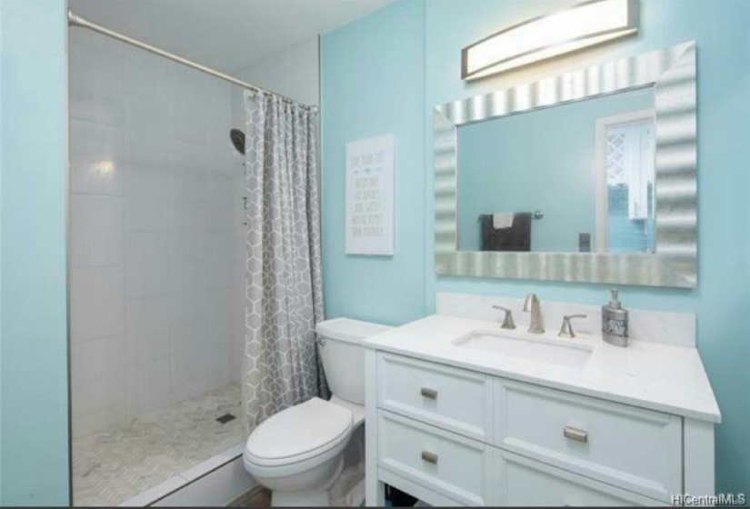 Bathroom Vanity And Shower