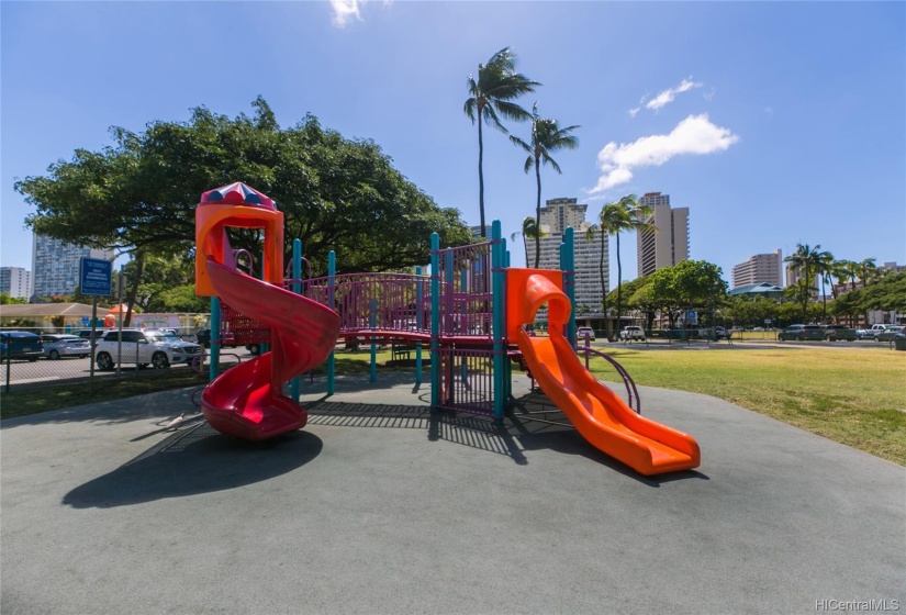 Adjacent playground