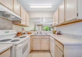 spacious kitchen