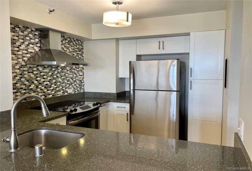 Remodeled kitchen