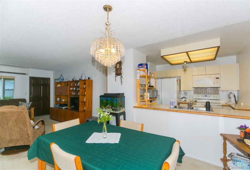 Dinning room looking towards Kitchen.