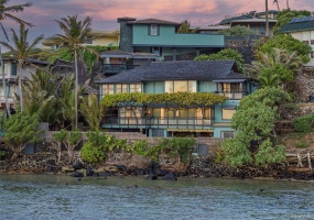 Oceanfront Compound with Main Home and separate Guest House and Garage all connected by an elevator