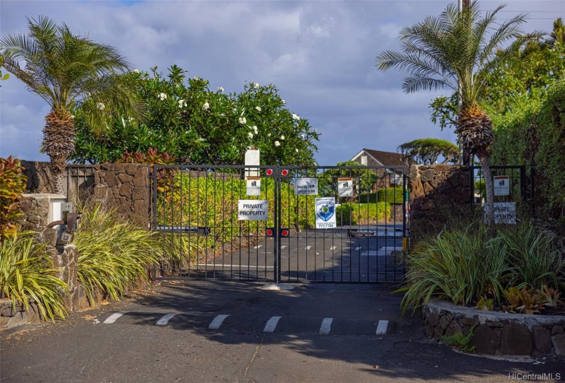 Black Point Gated Entry