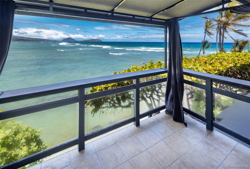 Bedroom Lanai surf views