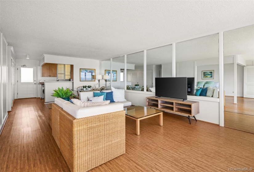 Sitting area in living room.