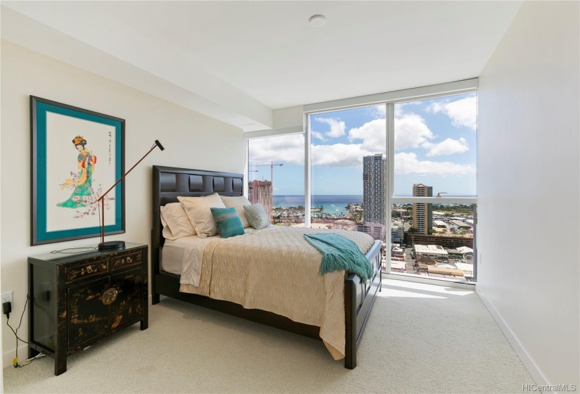 2nd bedroom with views