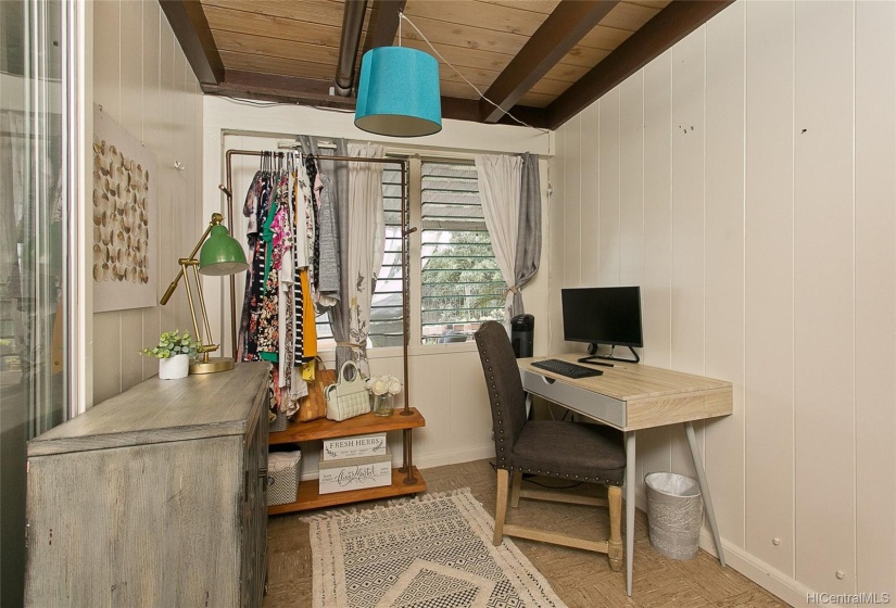 This area is next to the laundry room and next to the 2nd master bedroom. Use your imagination for this space. Add a bathroom?