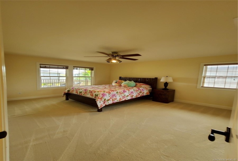 Upstairs bedroom #4 located towards the right back of the house.