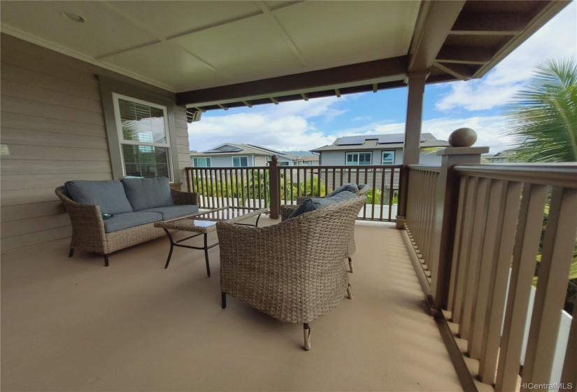 Master bedroom lanai