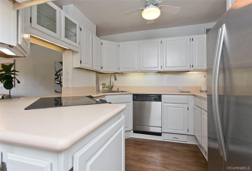 Remodeled kitchen