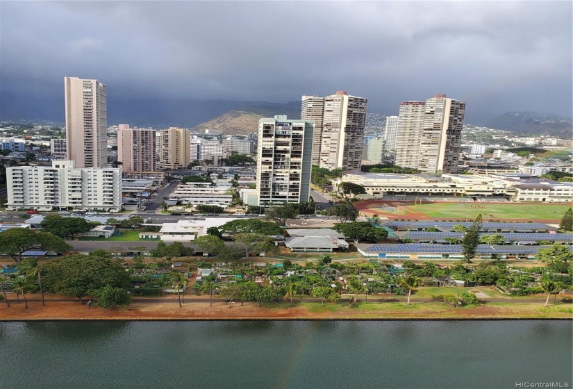 Rainbow in the Ala Wai