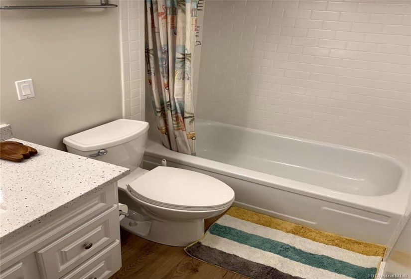 renovated bathroom