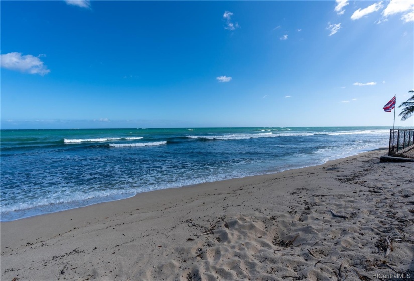 Wonderful beach very close to home.