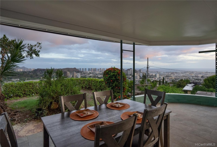 Step out onto your covered lanai to enjoy fresh air and stunning views with the people you love.