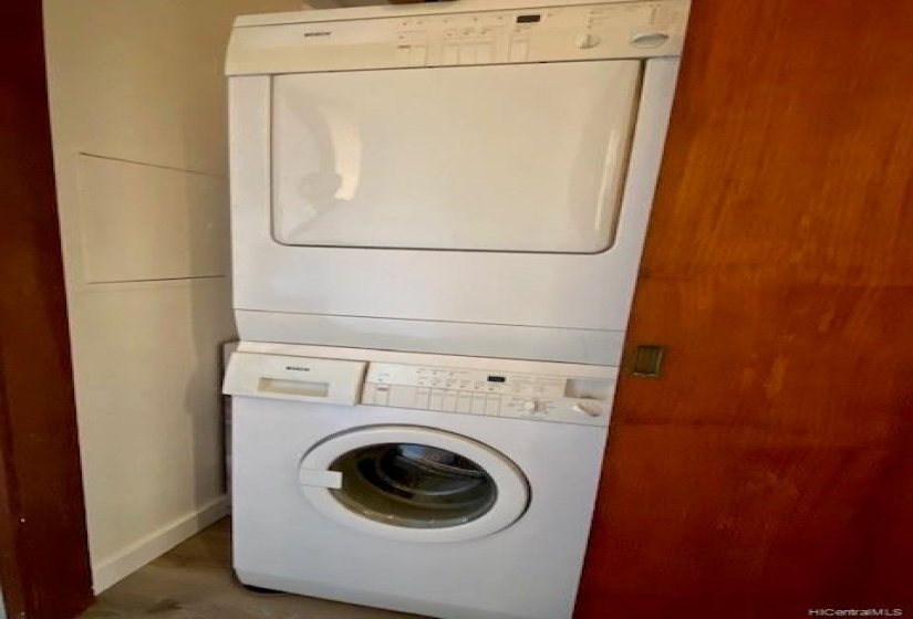 Bosch washer and dryer