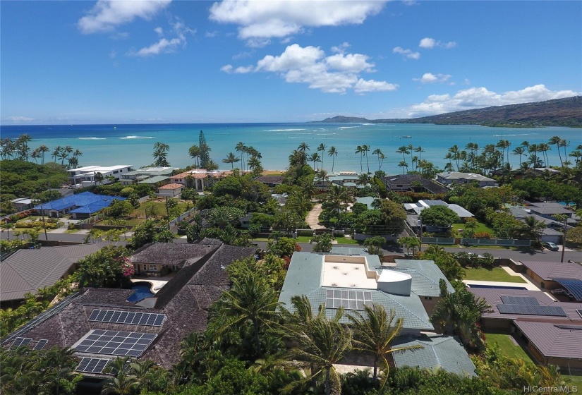 Easy walk to the beachfront access.