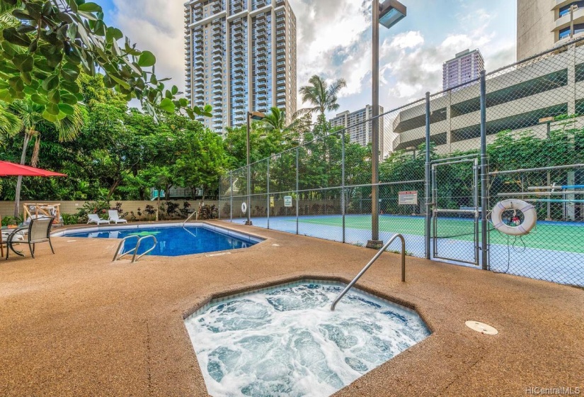 Spend some time in the jacuzzi!