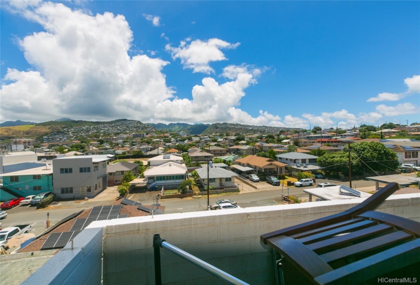 view from the lanai