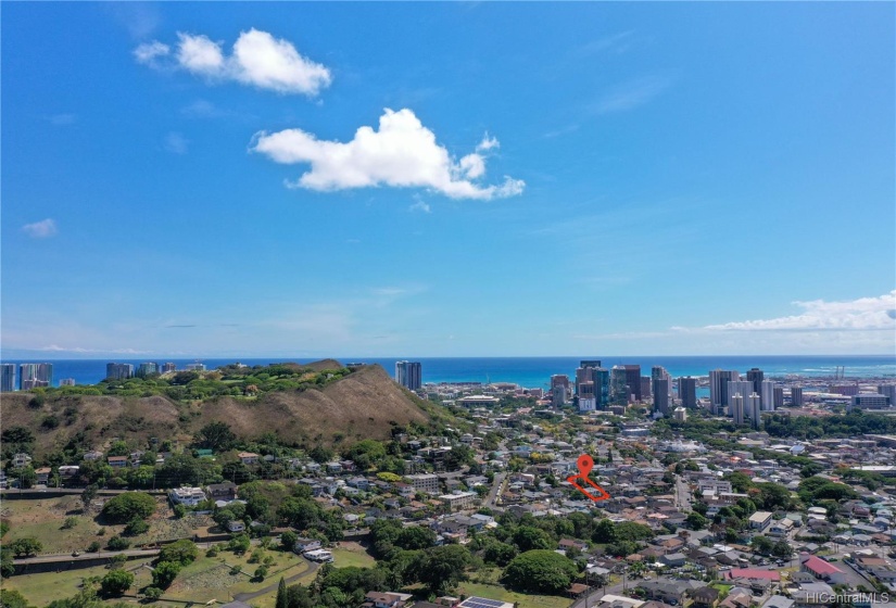 Nestled along Punchbowl Crater in the middle of paradise minutes from downtown, hospitals, Waikiki and universities.