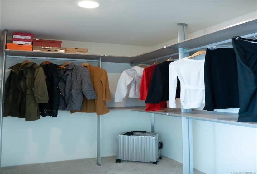 Master Bedroom walk-in closet