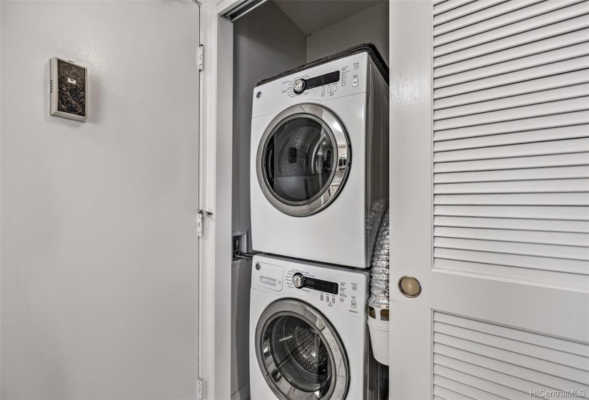 Washer and Dryer in unit