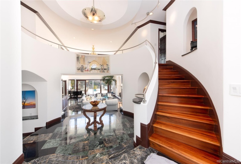 Foyer and stairs to Upper Level