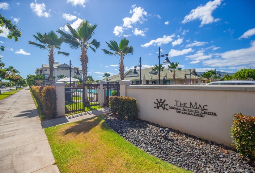 Mehana Activity Center and Community Pool.