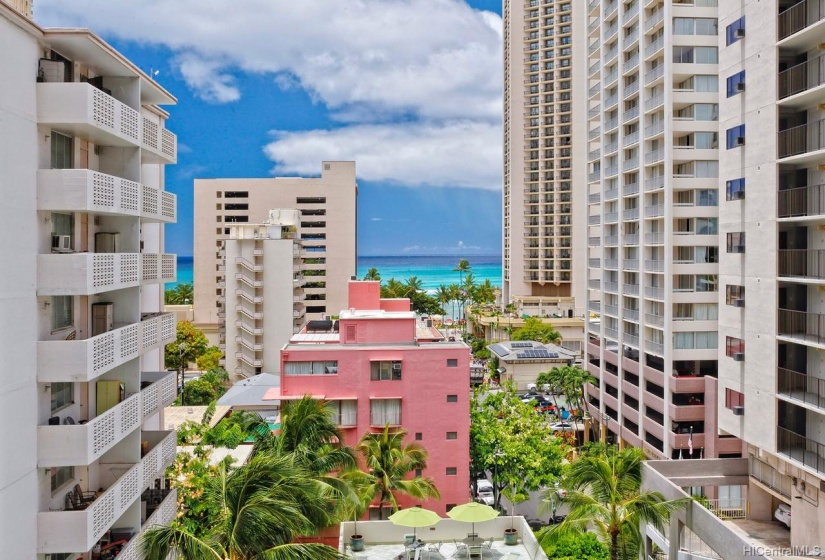 View from the lanai