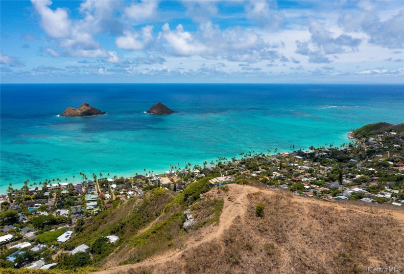 Hiking trails and the “Mokes” nearby.