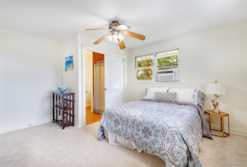 Master bedroom with en suite bathroom.