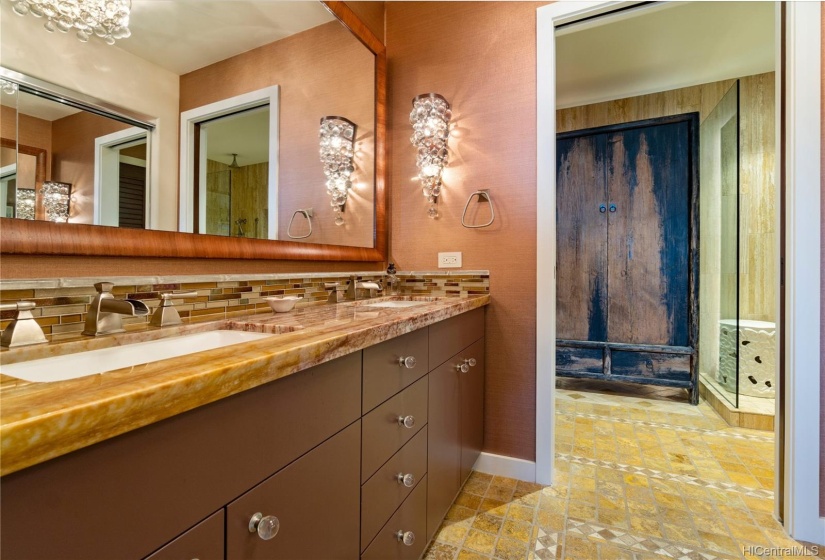 Gorgeous remodeled master bathroom