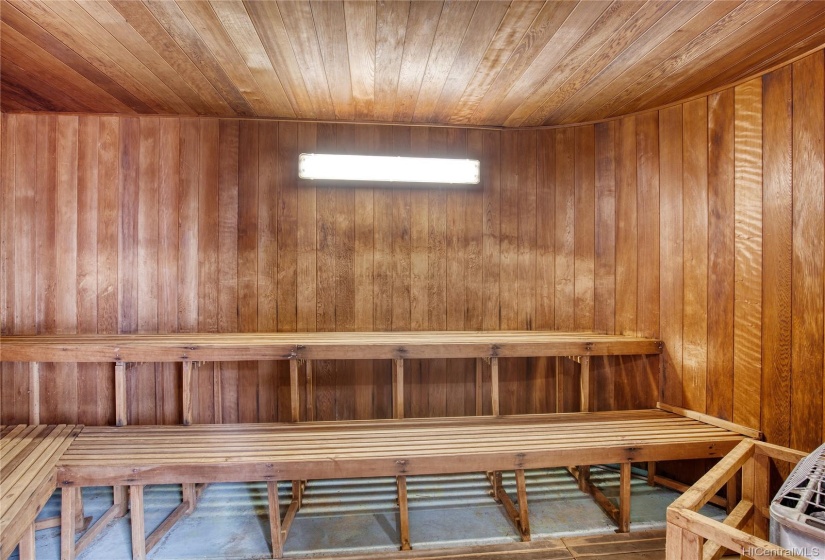 The sauna