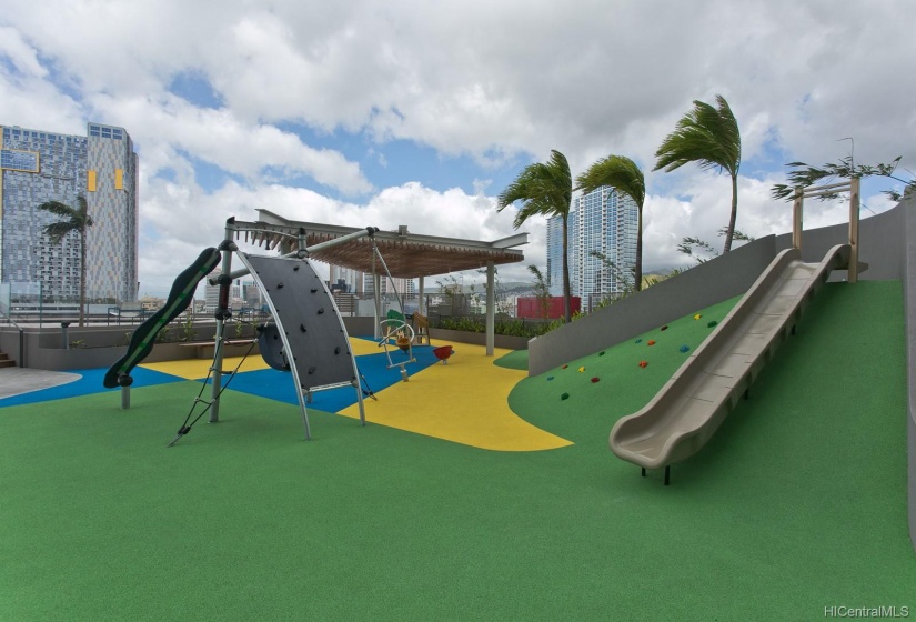 Kids Playground next to Family Pool.